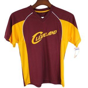Youth Large (L) NBA Cleveland Cavaliers T-Shirt Executive Collection NEW